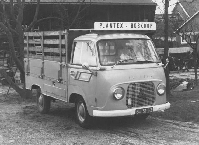 Historic Plantex delivery truck, Boskoop